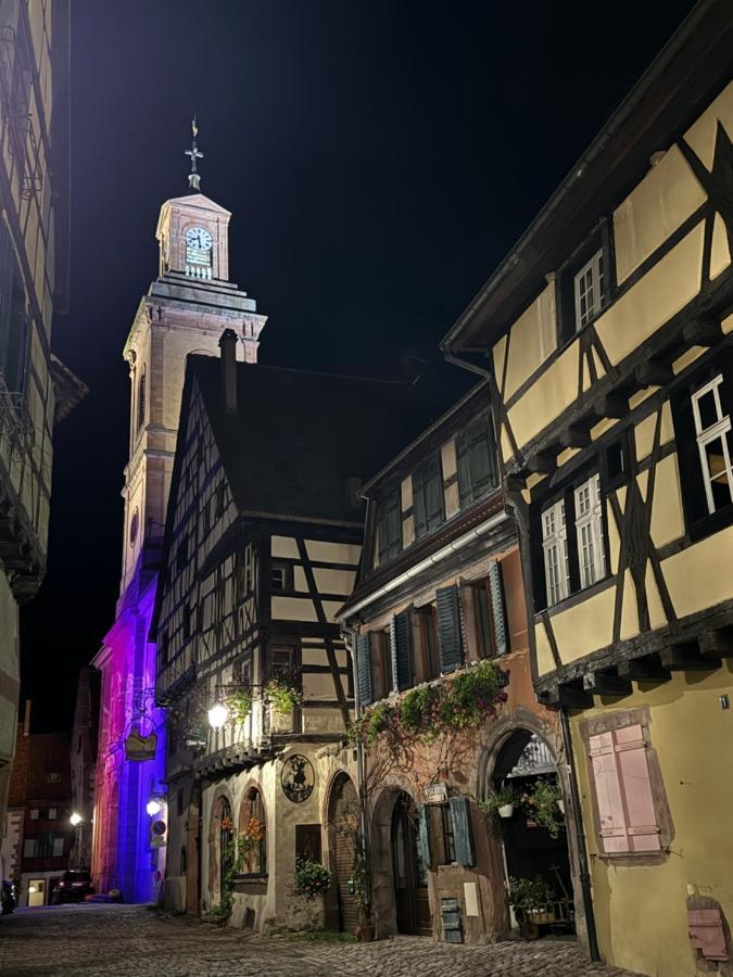La Chambre Des Trois Eglises リクヴィール エクステリア 写真